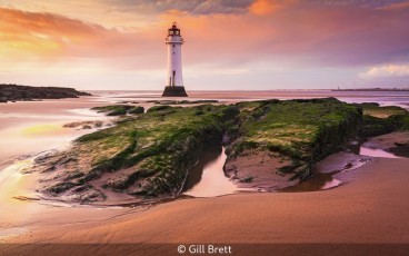 Perch Rock Lighthouse, The Wirral.