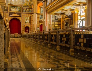Coptic church interior, Egypt