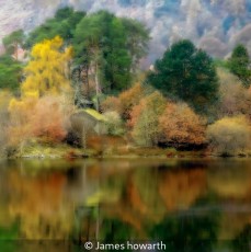 Lakes in autumn